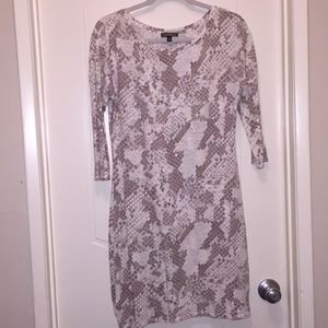 Express Snake Print Dress
